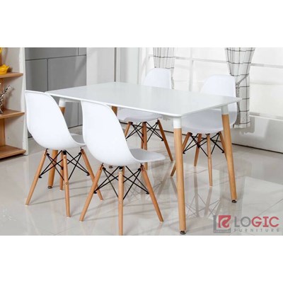 Bàn cafe Eames BE-80120w